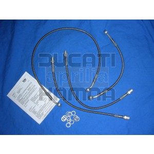 Stahlflex-Kit 4-teilig, Vorne und Hinten für 900 SS