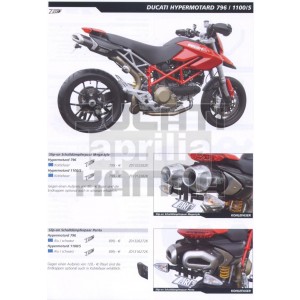 Zard für Hypermotard 796/1100/1100S