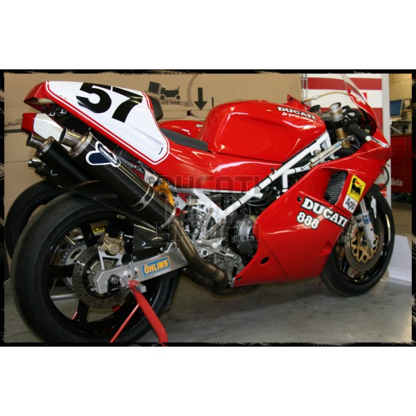 18128 RicambiWeiss Kompatibel Mit DUCATI 851 888 Strada GFK Seitenteil