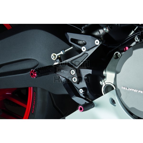 Fußrastenanlage Bonamici Racing Ducati 899 / 959 / 1199 / 1299 / V2 ...
