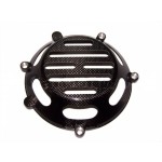 Kupplungsdeckel Carbon gelocht