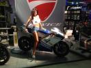 Anton's race bike at St. Petersberg motorbike exhibition