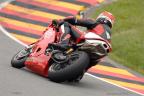 Heinz Meyer-Hoppe in aktion, 999S, Sachsenring